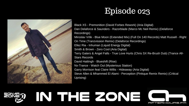 Sonar Zone - In the Zone Episode 019Aziz Aouane - Elements ( Delaforce recordings )OzzyXPM &amp; Kerem Sever - Tyanna (Blue Soho Recordings)Granz Enemy - Quantum Philosophy (Atmosfera Record